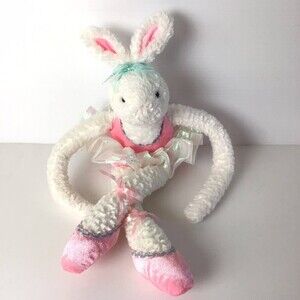 Ballerina Bunny Rabbit 18" Plush White Rabbit With Outfit
